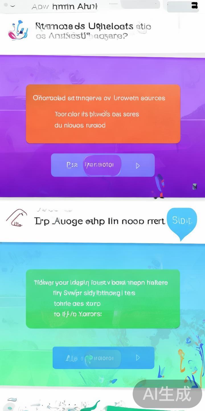 安装应用程序：下载完成后，根据设备提示进行安装。A